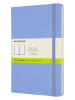 Moleskine Blanko Notizbuch in Lila - (B)13 x (H)21 cm