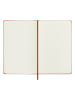 Moleskine Gestipt notitieboek rood - (B)13 x (H)21 cm