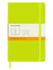 Moleskine Liniertes Notizbuch in Limette - (B)13 x (H)21 cm