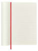 Moleskine Liniertes Notizbuch in Rot - (B)13 x (H)21 cm