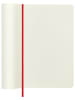 Moleskine Blanko Notizbuch in Rot - (B)13 x (H)21 cm