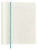 Moleskine Gelinieerd notitieboek turquoise - (B)13 x (H)21 cm