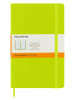 Moleskine Notatnik w kolorze limonkowym - 13 x 21 cm