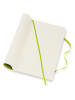 Moleskine Gelinieerd notitieboek limoengroen - (B)13 x (H)21 cm