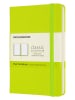 Moleskine Notatnik w kolorze limonkowym - 9 x 14 cm