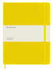 Moleskine Liniertes Notizbuch in Gelb - (B)19 x (H)25 cm