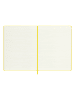 Moleskine Liniertes Notizbuch in Gelb - (B)19 x (H)25 cm