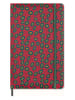 Moleskine Liniertes Notizbuch ''Le Professional'' in Rot/ Grün- (B)13 x (H)21 cm
