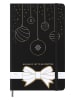 Moleskine Gelinieerd notitieboek "Holiday" zwart - (B)13 x (H)21 cm