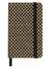 Moleskine Blanko Notizbuch ''Holiday'' in Schwarz/ Gold - (B)6,5 x (H)10,5 cm