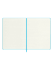 Moleskine Liniertes Notizbuch in Blau - (B)19 x (H)25 cm