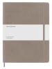 Moleskine Liniertes Notizbuch in Taupe - (B)19 x (H)25 cm