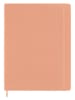 Moleskine Liniertes Notizbuch in Apricot - (B)19 x (H)25 cm