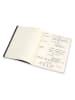Moleskine 2er-Set: Notizbücher ''Cahier'' in Schwarz/ Rot - (B)21 x (H)29,7 cm