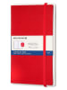 Moleskine Intelligentes Notizbuch ''Paper Tablet'' in Rot - (B)13 x (H)21 cm