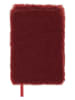 Moleskine Notatnik "Fur" w kolorze czerwonym - 6,5 x 10,5
