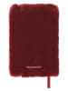 Moleskine Blanco notitieboek "Fur" rood - (B)6,5 x (H)10,5 cm