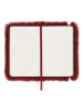 Moleskine Blanko Notizbuch ''Fur'' in Rot - (B)6,5 x (H)10,5 cm