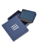 Moleskine Geldbörse in Schwarz/ Blau - (L)12 x (B)14 cm