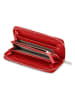 Moleskine Leder-Geldbörse in Rot - (L)9 x (B)12 cm