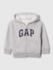 GAP Sweatjacke in Grau