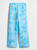 GAP Sweatbroek lichtblauw/wit