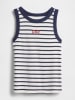 GAP Top donkerblauw/wit