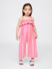 GAP Jumpsuit lichtroze/wit/oranje