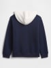 GAP Hoodie in Dunkelblau/ Weiß/ Rot