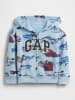 GAP Sweatvest lichtblauw/meerkleurig