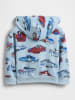 GAP Sweatvest lichtblauw/meerkleurig