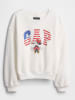 GAP Sweatshirt in Creme