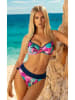 Verano Bikini "Fernanda" in Dunkelblau/ Pink