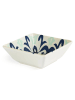 Trendy Kitchen by EXCÉLSA 6er-Set: Schalen "Amalfi" in Creme/ Dunkelblau/ Gelb - (B)13 x (H)5 x (T)13 cm