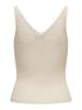 JDY Gebreide top beige