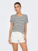JDY Shirt wit/zwart