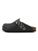 Calceo Clogs in Beige/ Schwarz