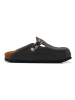 Calceo Clogs in Beige/ Schwarz