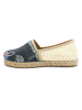 Calceo Espadrilles in Dunkelblau/ Bunt