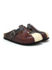 Calceo Clogs bruin/beige