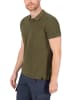 Timezone Koszulka polo w kolorze khaki