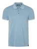 Timezone Poloshirt in Hellblau