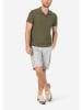 Timezone Koszulka polo w kolorze khaki