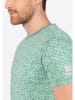 Timezone Shirt wit/groen