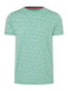 Timezone Shirt wit/groen