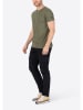 Timezone Shirt kaki/donkerblauw