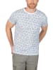 Timezone Shirt in Weiß/ Dunkelblau