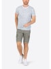 Timezone Shirt wit/donkerblauw