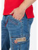 Timezone Jeansshorts "Ryker" - Regular fit - in Blau