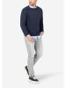 Timezone Sweter w kolorze granatowym
